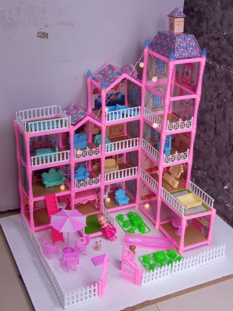 Dream Doll kids house Luxury villa with 379 pieces...DIY for kids to assemble...Bigger and taller