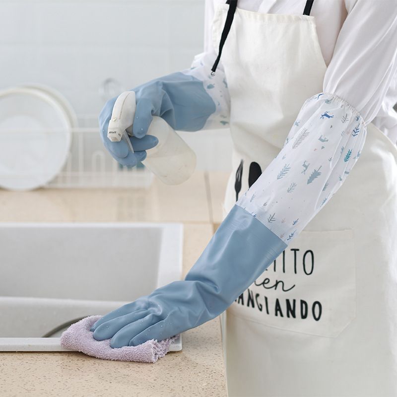 Long Silicon waterproof kitchen/Household gloves...Durable,stylish  desighn,soft ,skin friendly and comfortable