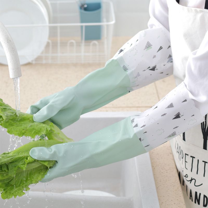 Long Silicon waterproof kitchen/Household gloves...Durable,stylish  desighn,soft ,skin friendly and comfortable