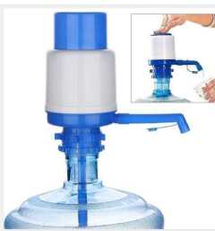 MANUAL HAND PRESS WATER DISPENSER - Innovative vacuum action for easy pumping, Removable tube for easy cleaning, Fits most standard 5-6 gallon water bottles .