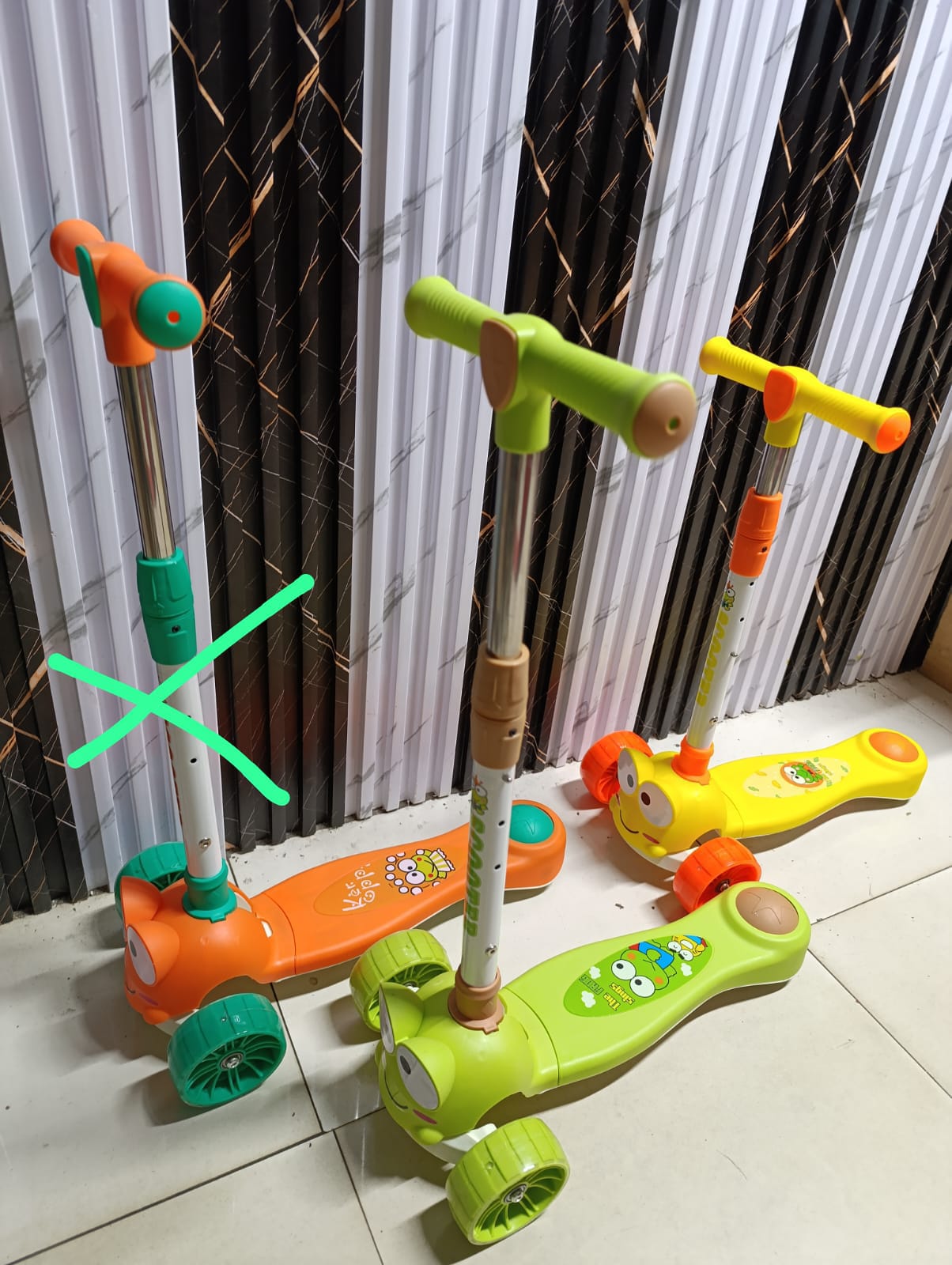 Kids Adjustable Scooter (Can Handle Unto 50kg, 3-12 Years) - Pedal-free Comfortable seat Secure grip handlebar, Feel the motion- balance of two-wheel biking, Kids regain their balance quickly.