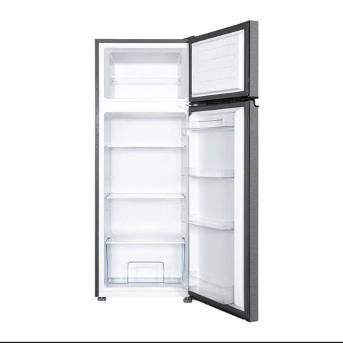 TCL 270 litres Fridge. Top-Mout Freezer Double Door Refrigerator (F270TM) - Direct cooling technology,  Inverter technology, Operates quietly, spacious door compartments for beverages and smaller item
