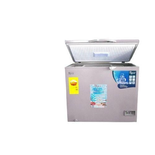 316 LITRES FREEZER. Roch 316 Litres Deep Chest Freezer, Led Lighting, Energy Savings, Grey Body, Grip Handle, Removable Storage Basket.