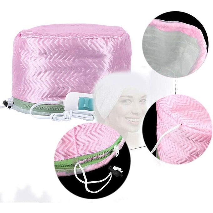 Deep Conditioning Heat Thermal Steaming Cap For Spa, Salon And Home, Scalp Treatment, Natural Hair Steamer Cap,