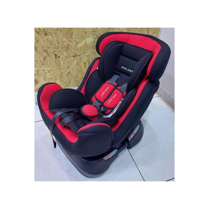 Strong Reclining Infant Car Seat & Booster With A Base- Black / Red (0-7Yrs)