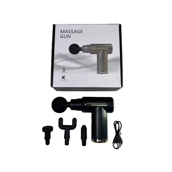 Portable Mini Wireless Muscle Massage Gun Compact Fascia Gun Silent Muscle Relaxation Vibration Massage Fitness Device