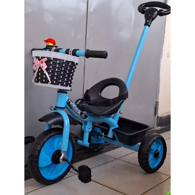 Tricycle With Push Handle