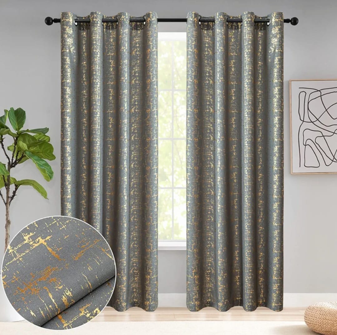 [LIMITED OFFER1] Modern luxury curtains blackout 3mtrs curtain and 3mtrs sheer