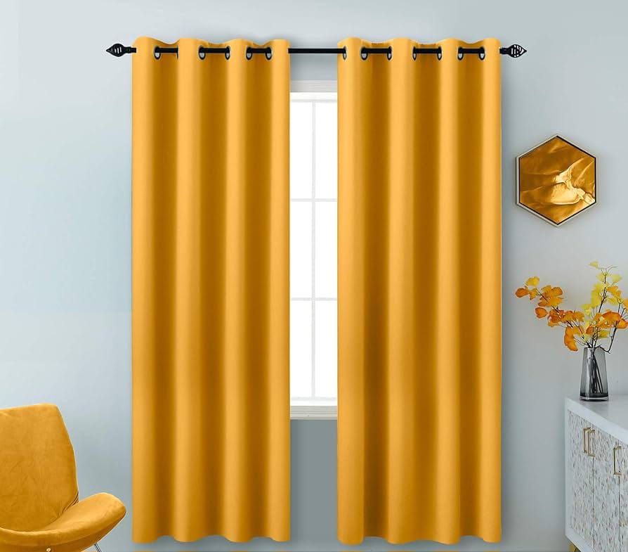 [LIMITED OFFERS!] Modern luxury curtains 2pcs [1.5mtrs+1.5mtrs] and sheer 1pc 2mtrs.