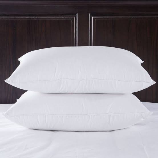 [CLEARANCE SALE] Super comfortable fiber filled bed pillows 2pcs, super comfortable, balanced support for all sleeping positions