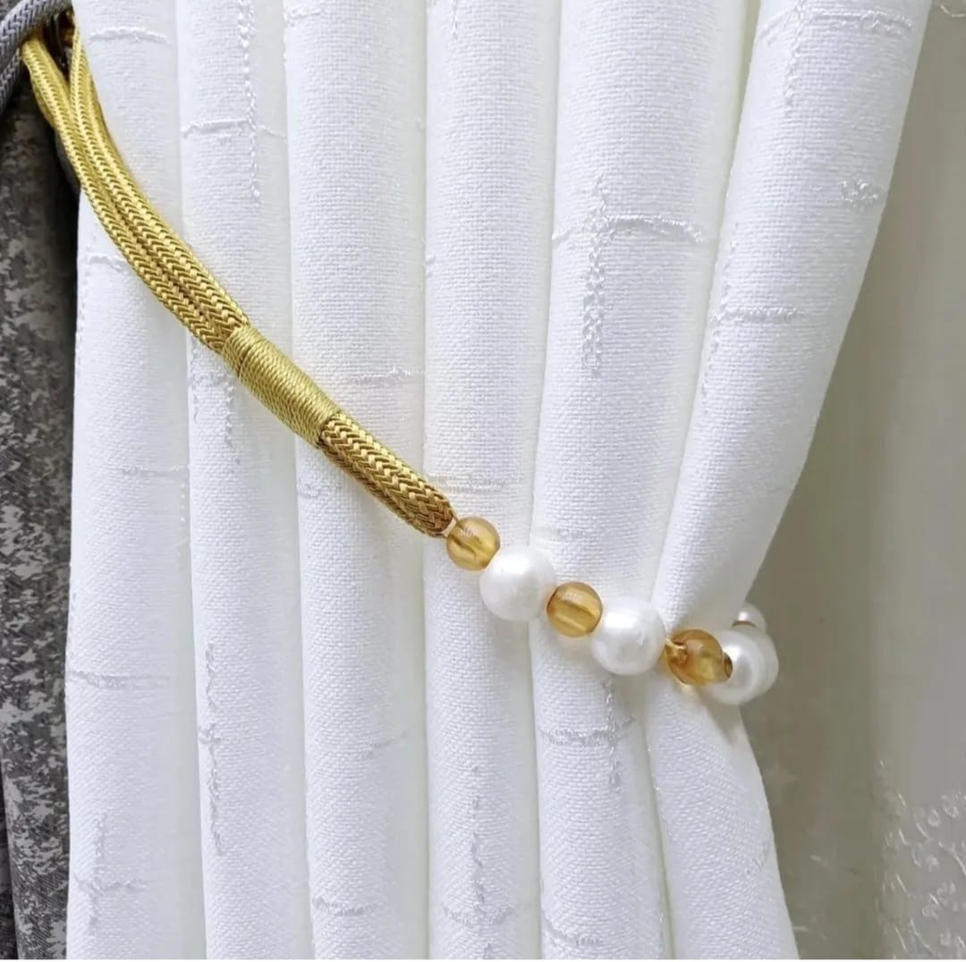 LIMITED OFFER! Elegant heavy white curtain {sheer optional]