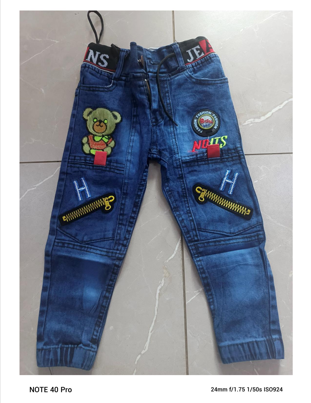Kids Boys Pants Trousers 18months-3 years Children Jeans Pants Kids Denim Pants Spring Autumn Casual Trousers