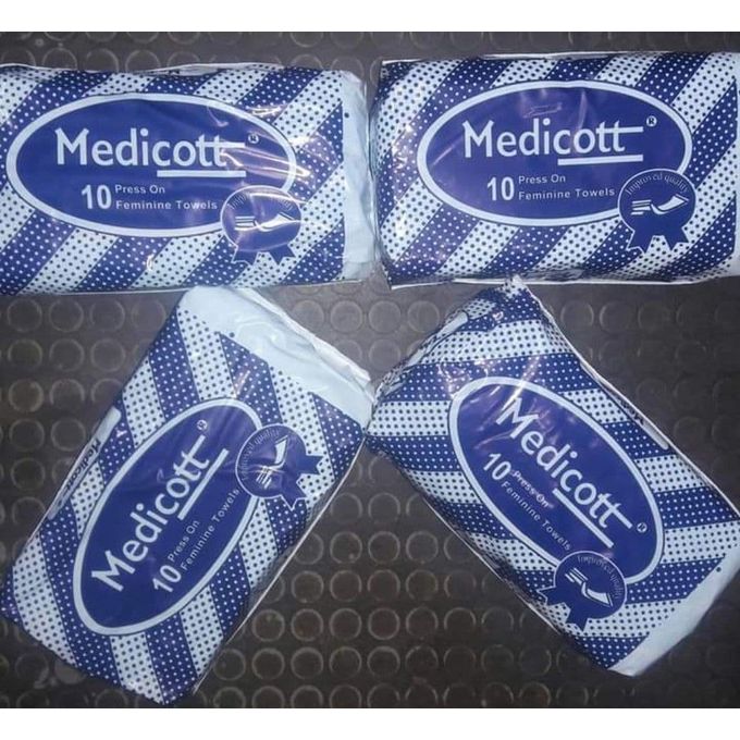 Medicott Press Sanitary Towels/Maternity Pads 2 packs with 10 pcs each