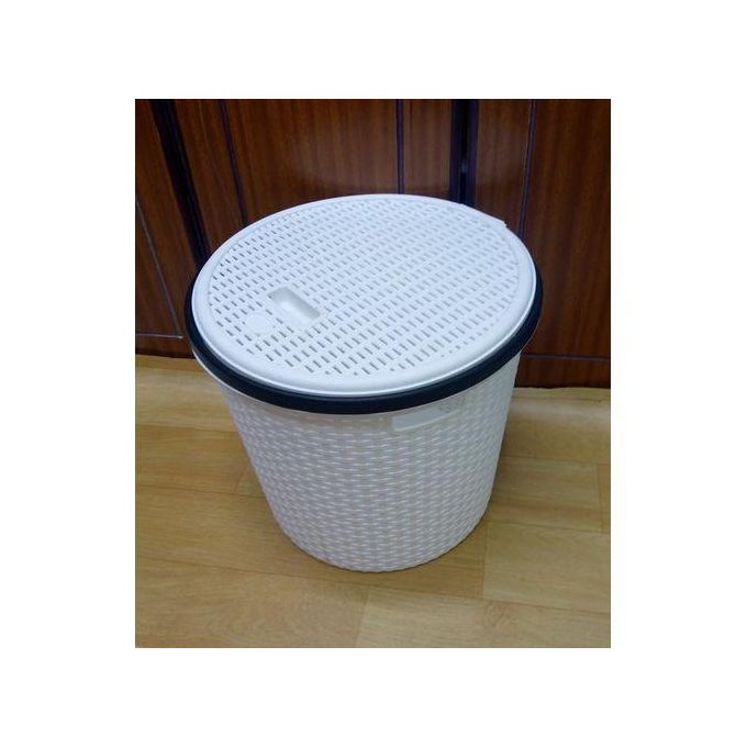 Kenstar Whisper Wicker Round Laundry Basket