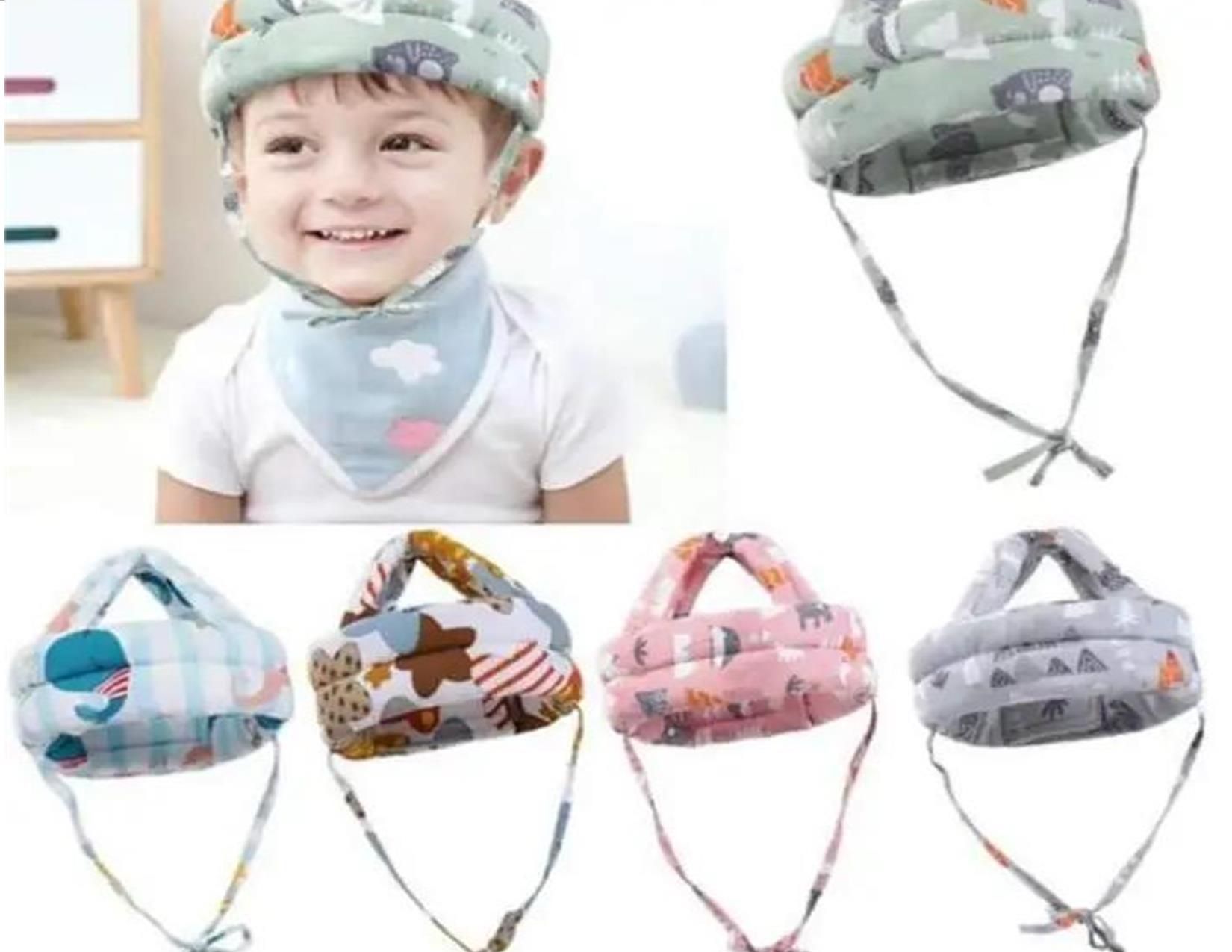 Kids Head Protector Toddler Safety Helmet Head Protector Suitable for Age 6 to 36 Months With Adjustable Buckle Breathable Material