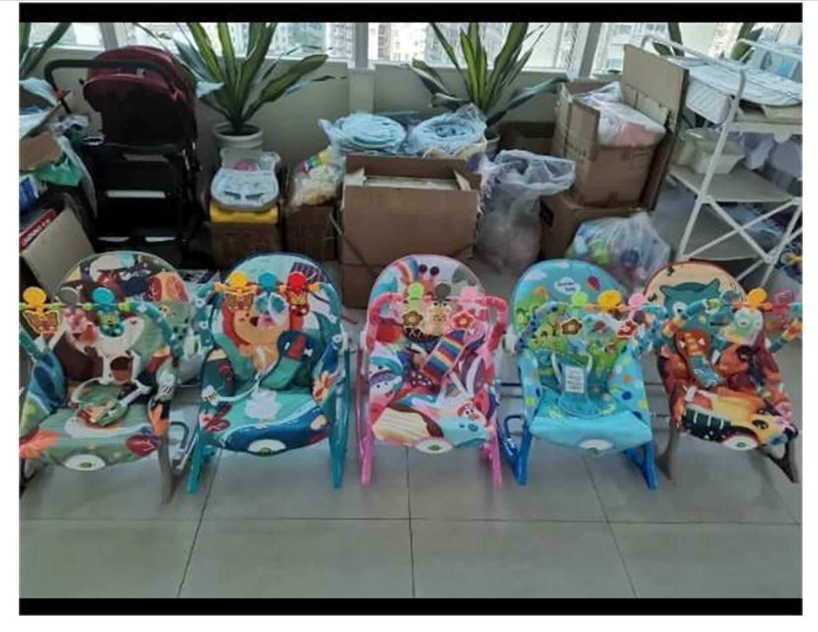 Infant Baby Rocker Chair Vibrator Musical Toddler Toy
