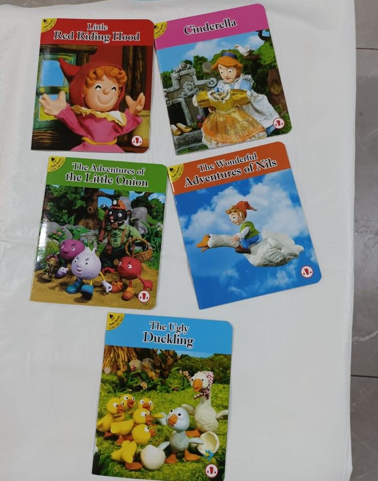 5PCS Kids Story Books Different Stories