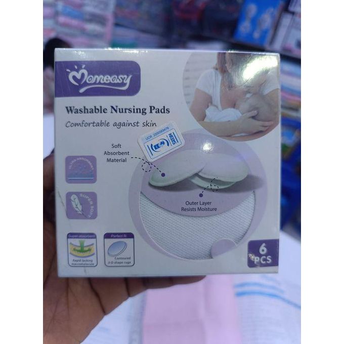 Momeasy Washable Reusable Breast Pads 6 pieces