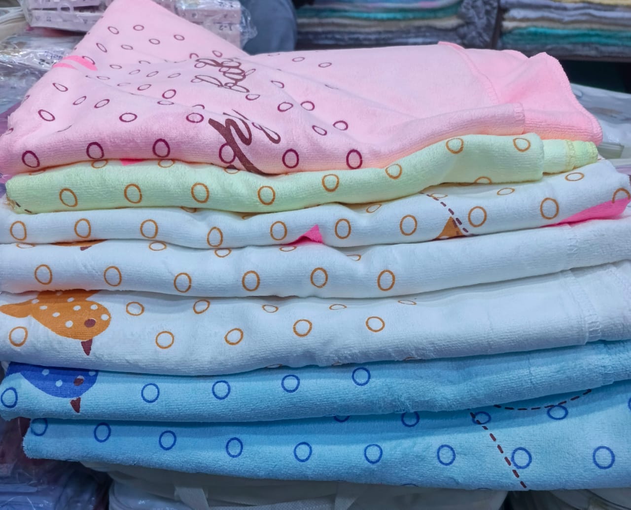 Fashion Soft Baby Cotton Towel - Baby Bath Towel