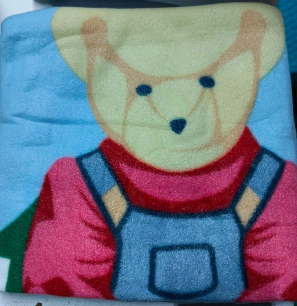 Fleece Baby Shawl Warmer/Newborn Receiving Blanket Suitable for Swaddling and Wrapping Babies, Assorted Cartoon Decorations