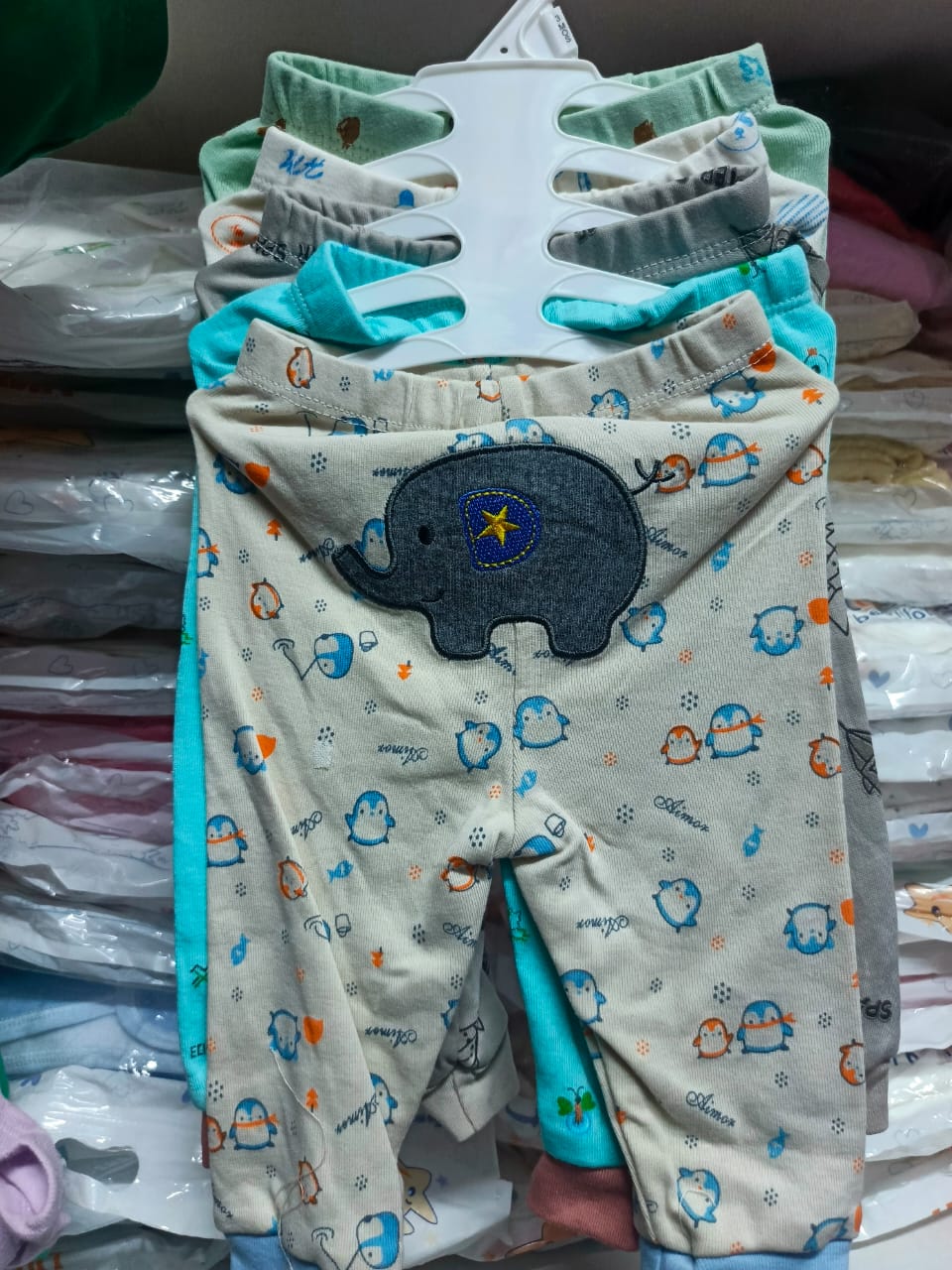5PCS Kids /Baby Cotton Trousers