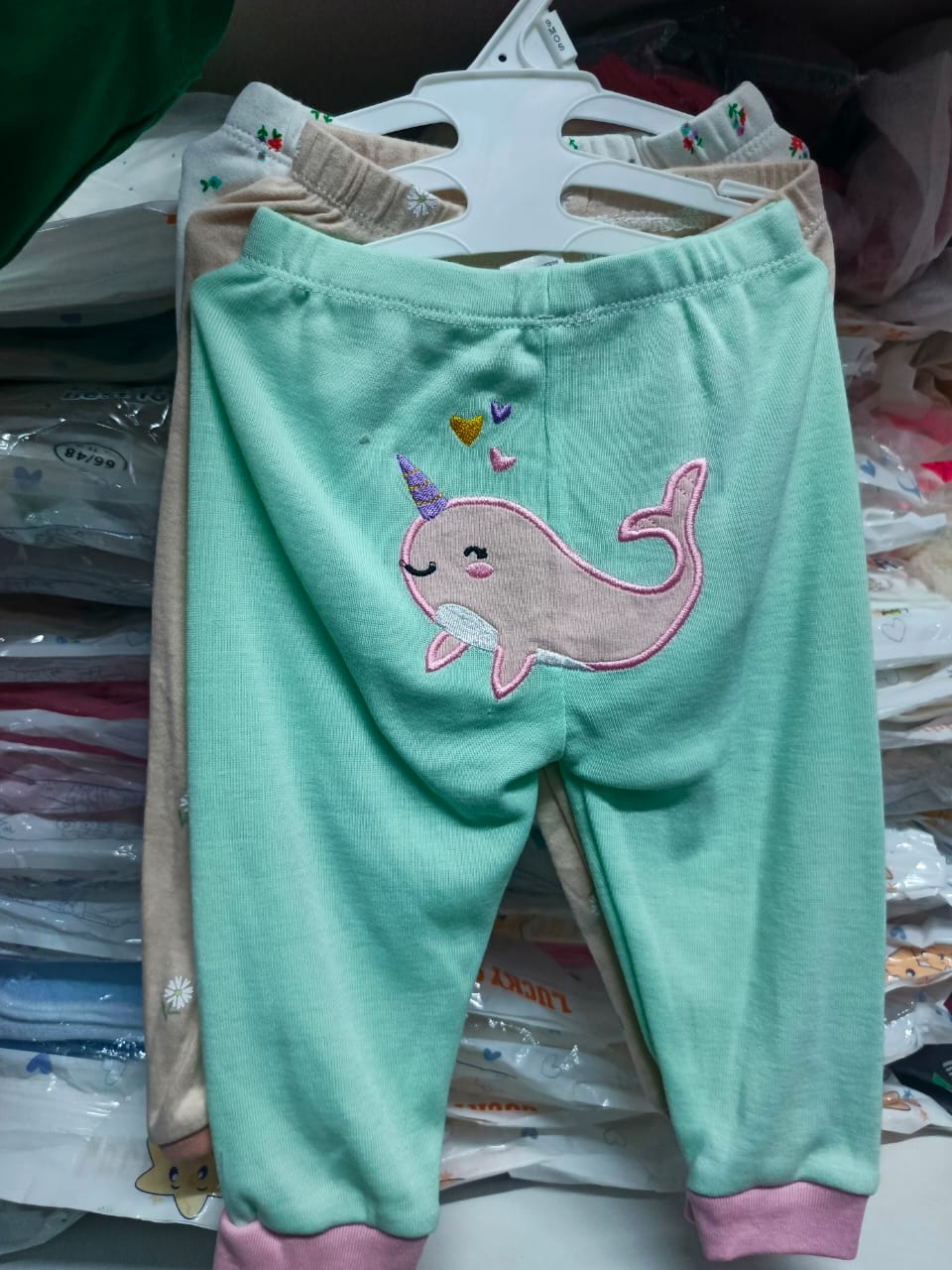 3PCS Kids /Baby Cotton Trousers