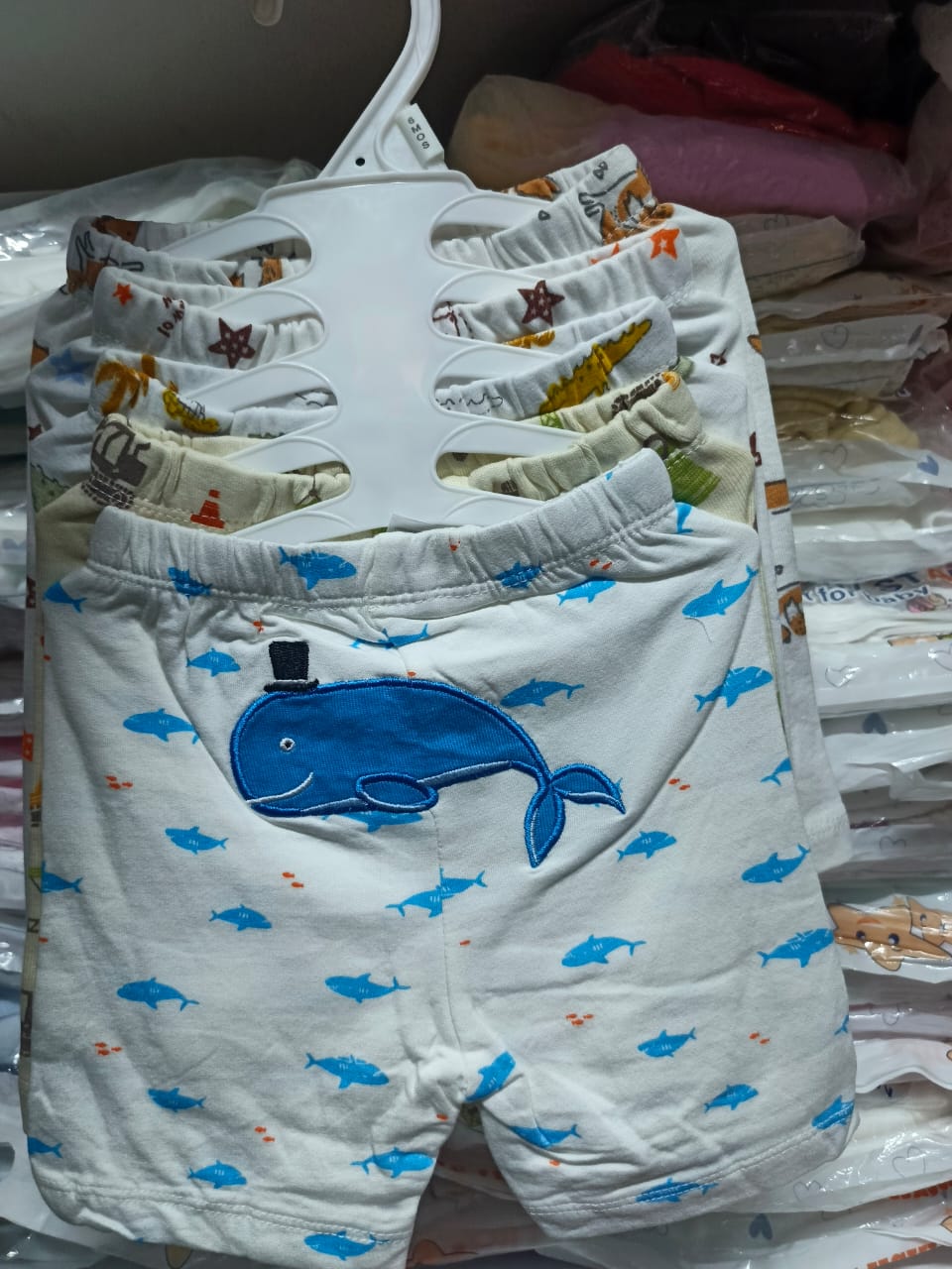 5 PCS Baby Cotton Shorts