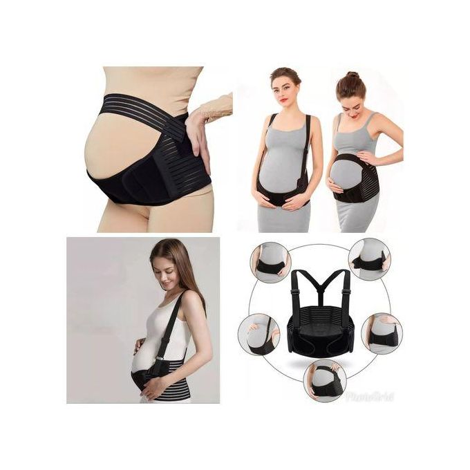 Pregnancy Support Belt. This belly band for pregnancy has breathable fabric constructed of a multilayered laminate with an elastic lining which supports the lower back .