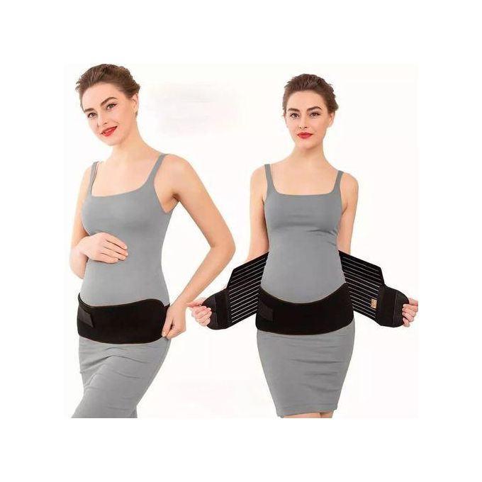 Pregnancy Support Belt. This belly band for pregnancy has breathable fabric constructed of a multilayered laminate with an elastic lining which supports the lower back .