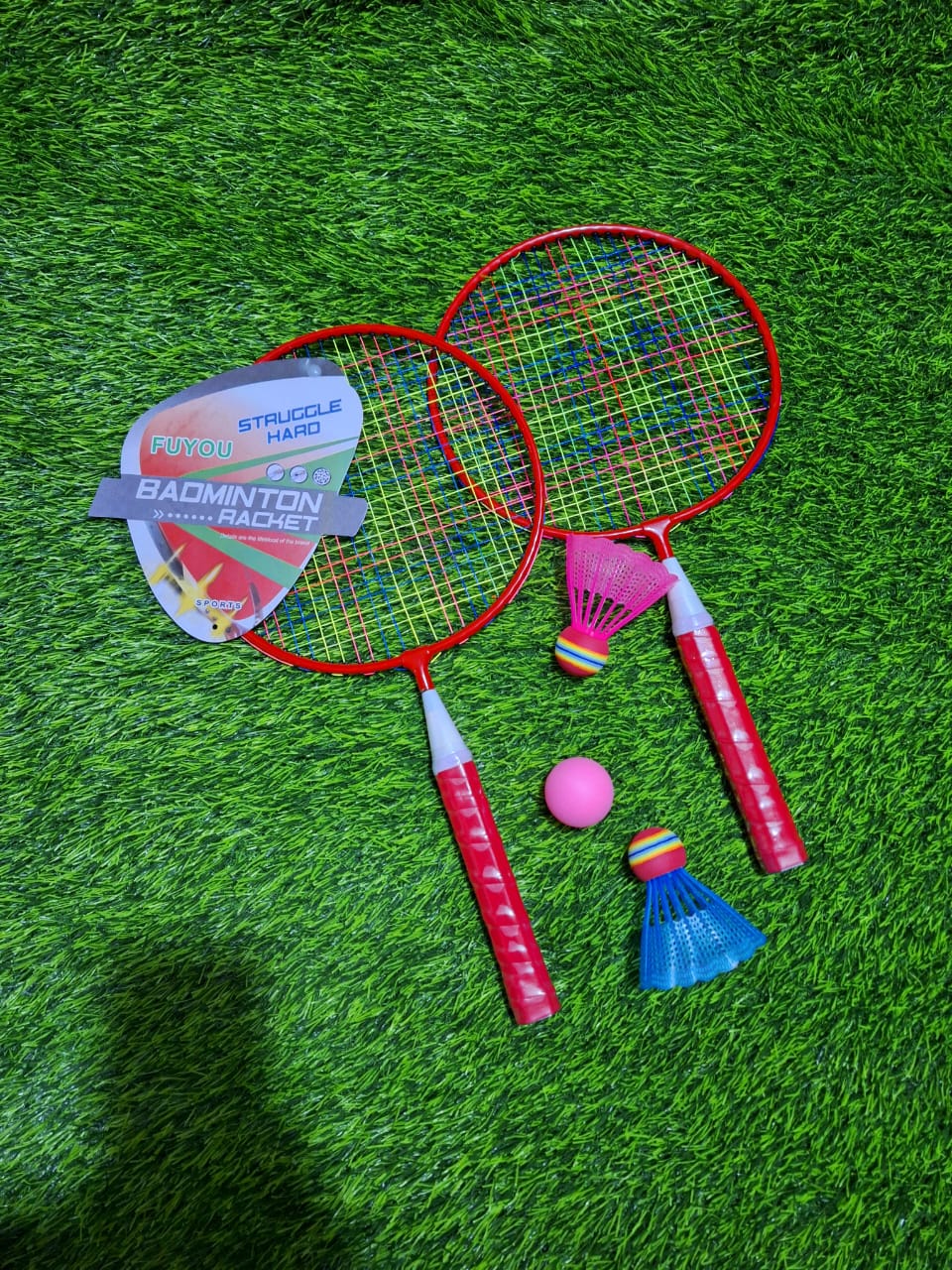 Children Badminton Racket Set