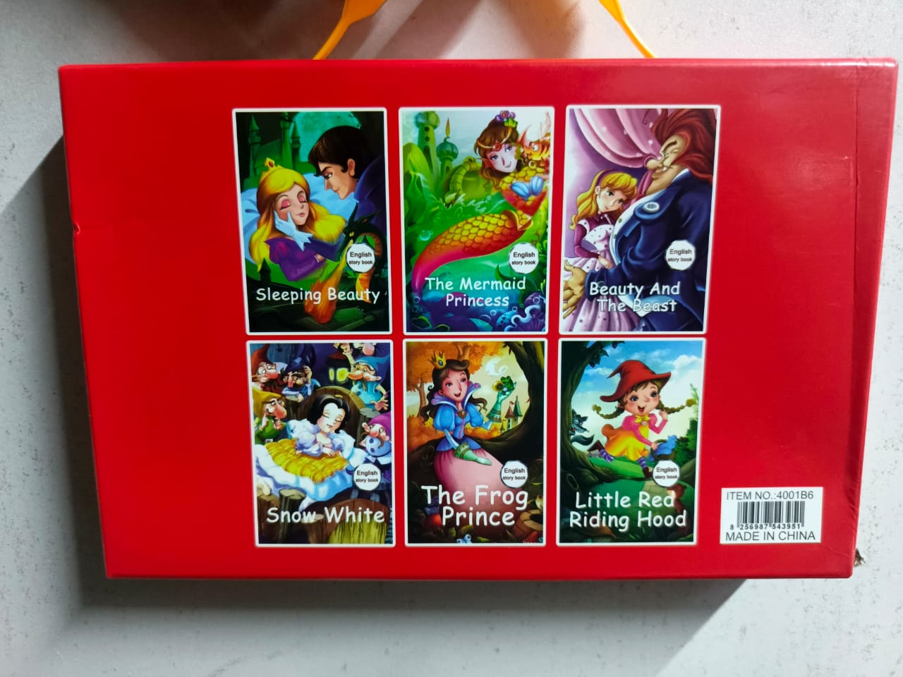 6PCS Kids Story Books Different Stories