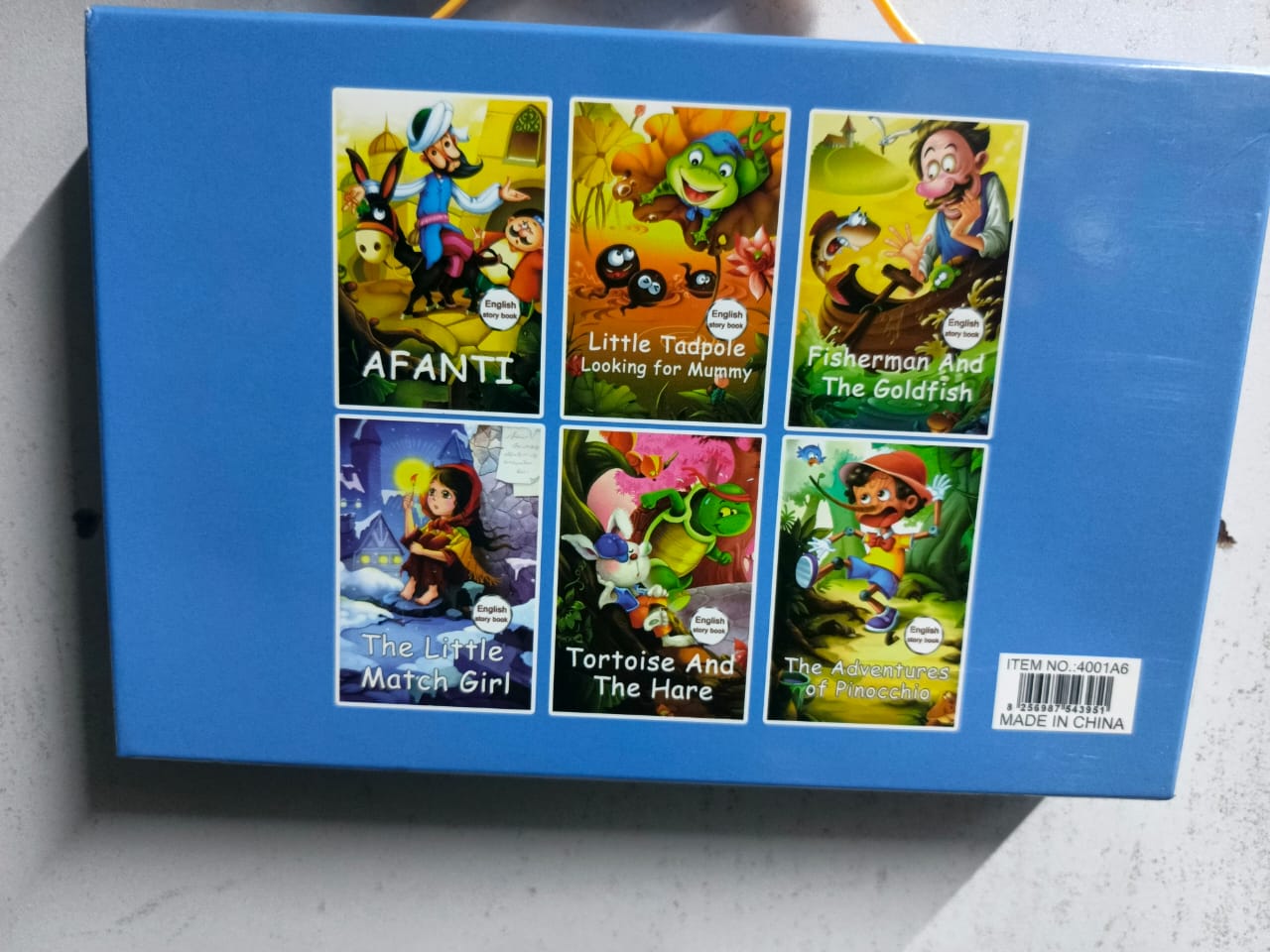 6PCS Kids Story Books Different Stories
