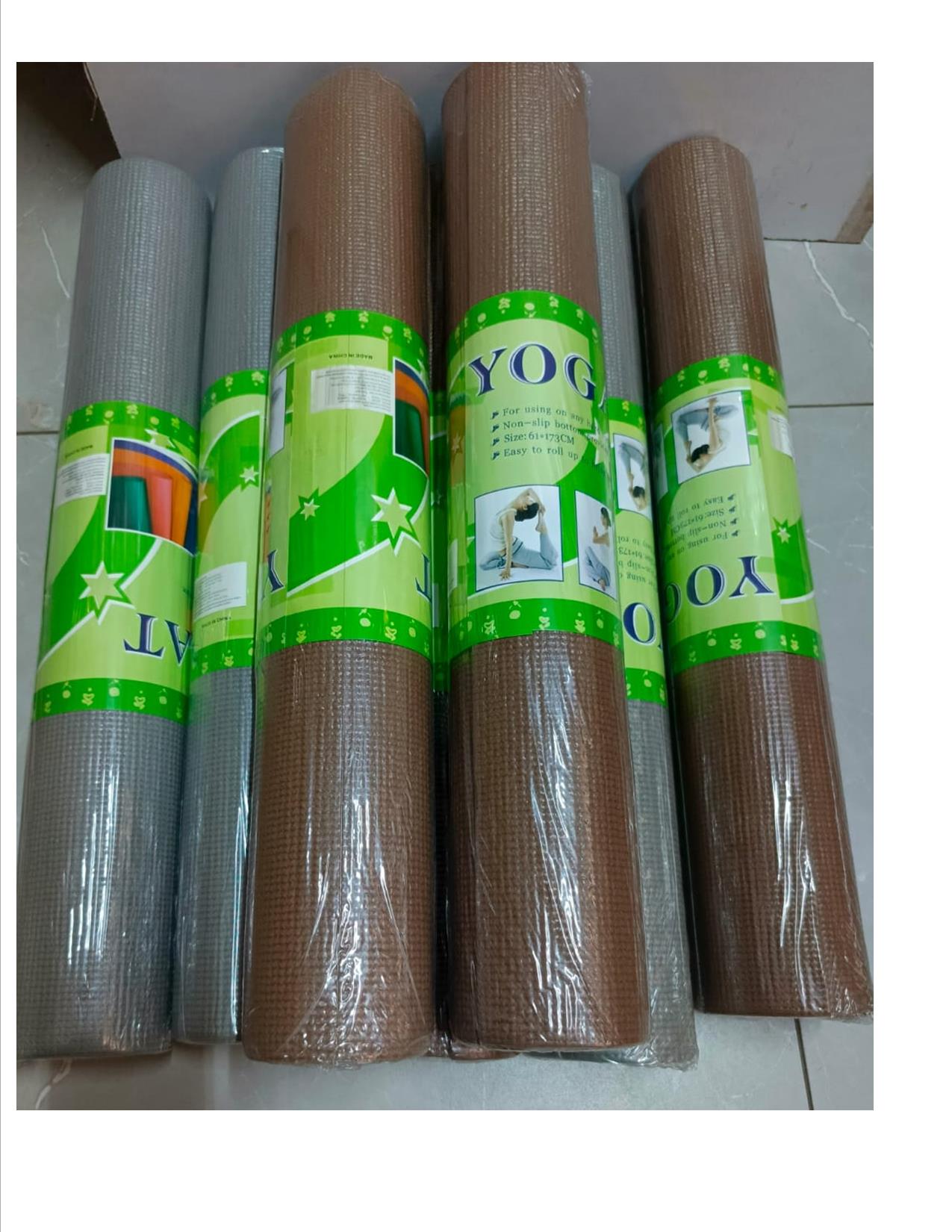 Workout Exercise Fitness Pilates Yoga Mat 6mm