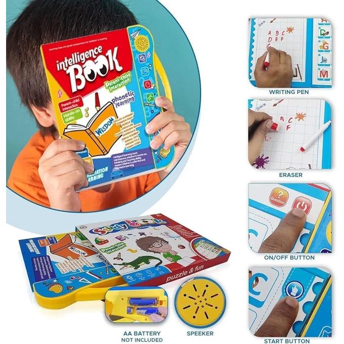 Intelligence Book Enhance Parent-Child Interactive Learning , Phonetic Learning , Observation and Thinking Ability