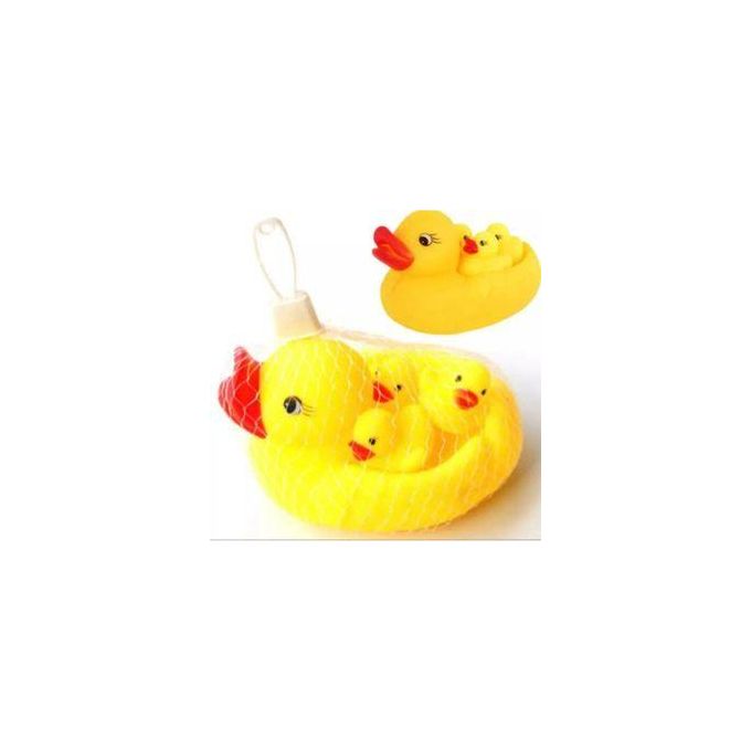 Bath Time Ducklings Comes as a Set of Mother Duck with 3 small Ducklings