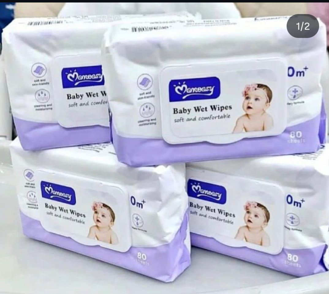 Baby Wet Wipes 80pcs Value Pack