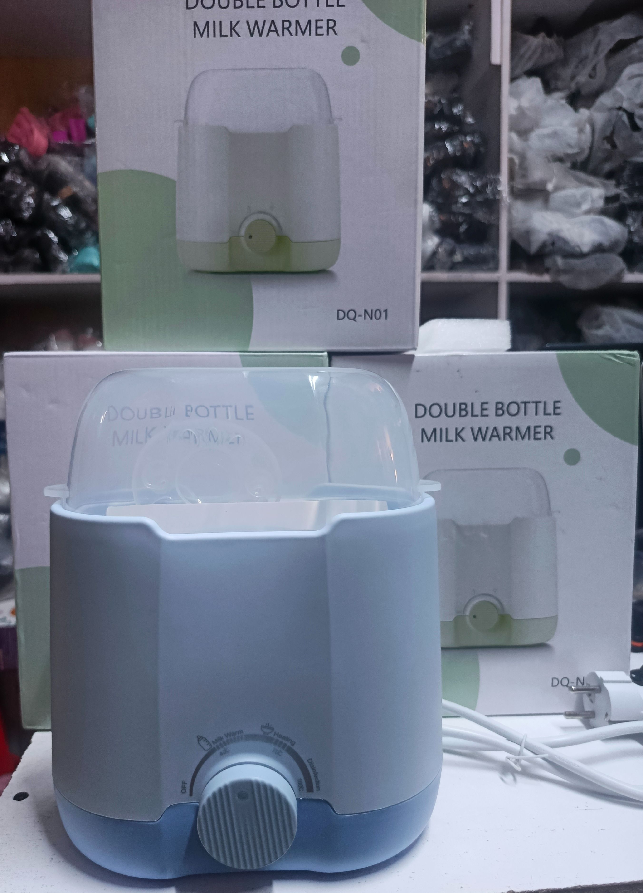 Double Bottle Milk Warmer Electric Baby Bottle Warmer, Sterilizer, and Food Heater for Nutritious Baby Meals