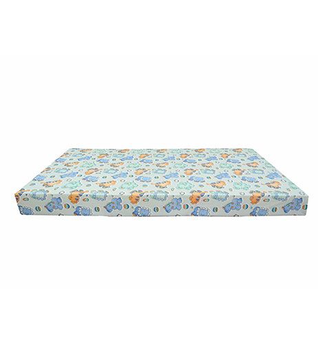 Superfoam Waterproof Multicolored Baby Cot Mattress