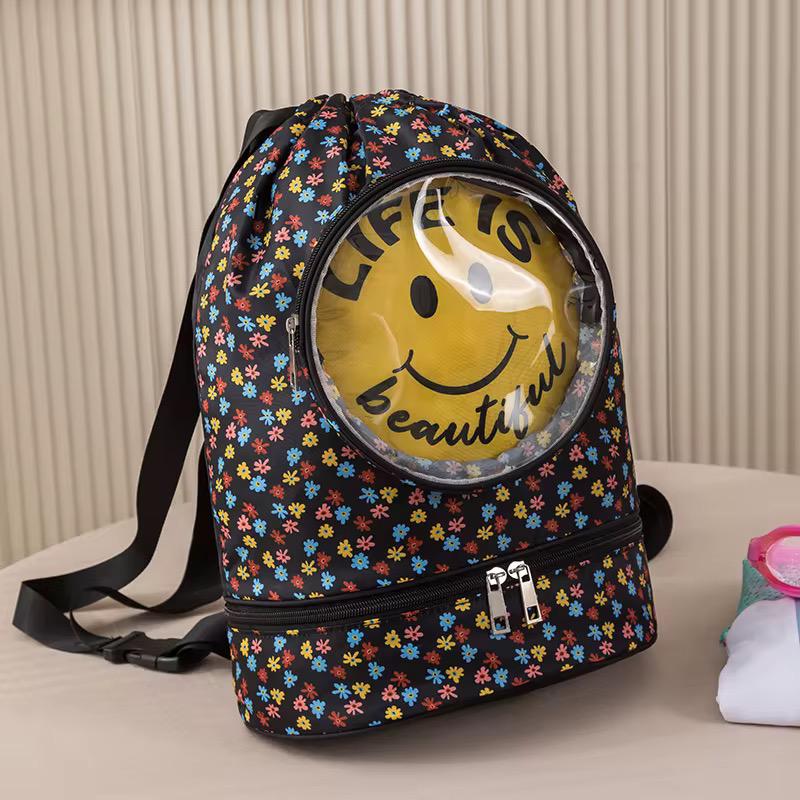 Assorted cartoon decorations and prints Swimming Bag For Kids