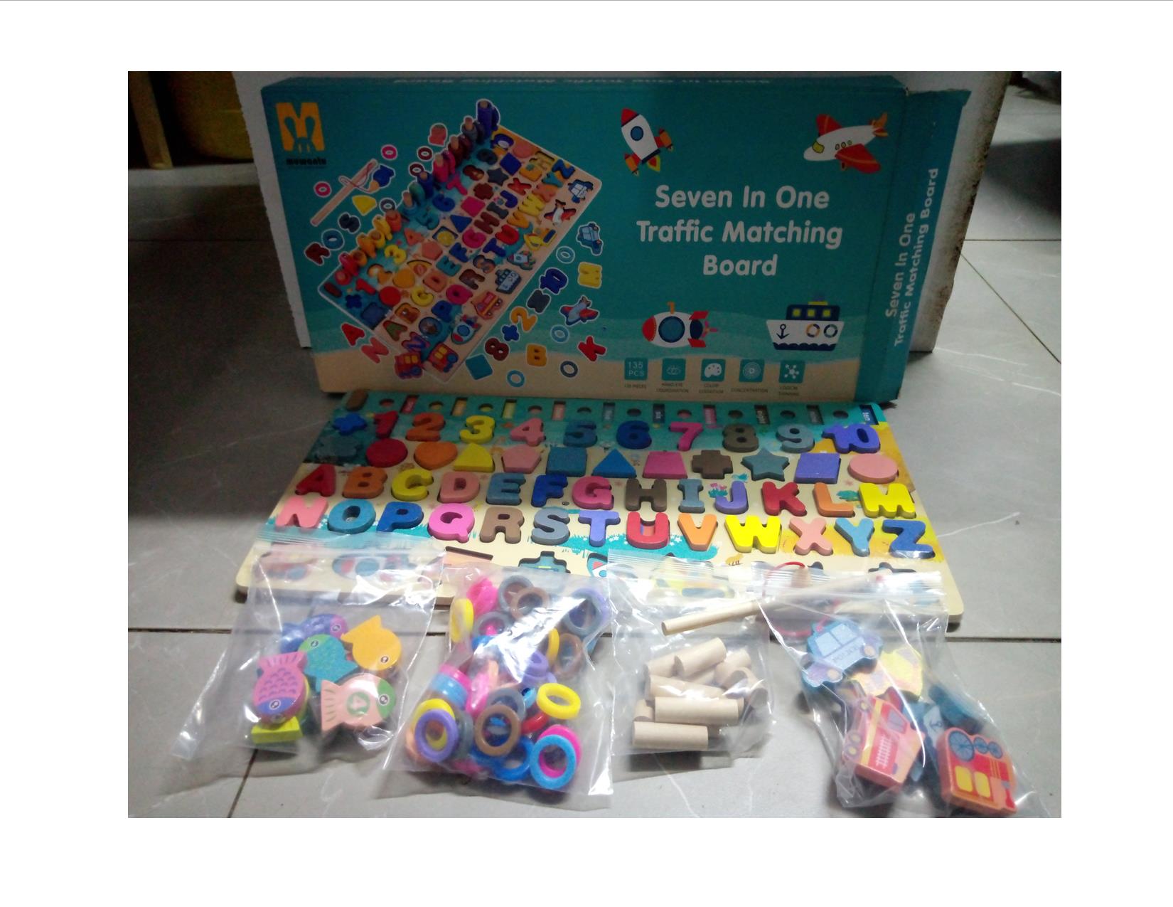 Montessori Kids Toys Educational Learning Preschool Wooden Toys