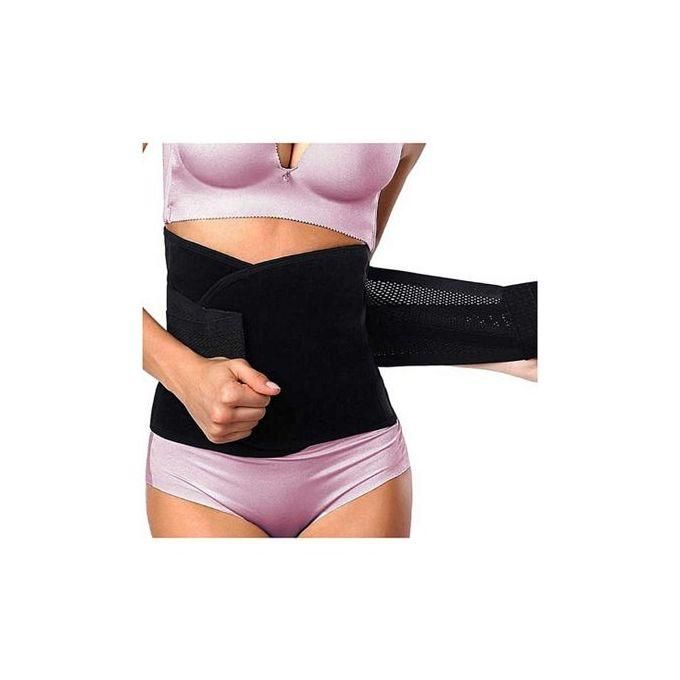 Waist Trainer Slimming Belt Slim Body Shaper Corset Trimmer Sport Gym Fat Burner Elastic Shapewear Women Ladies Tummy Belly Slim Belt Band Body