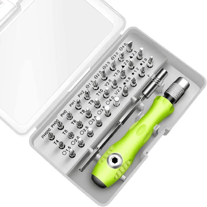 32-in-1 Precision Screwdriver Set - [Super Durable] Professional Magnetic Repair Tool Kit, Mini Screwdrivers for Phone, Computer, Laptop, MacBook, Watch, Eyeglasses, and Electronics