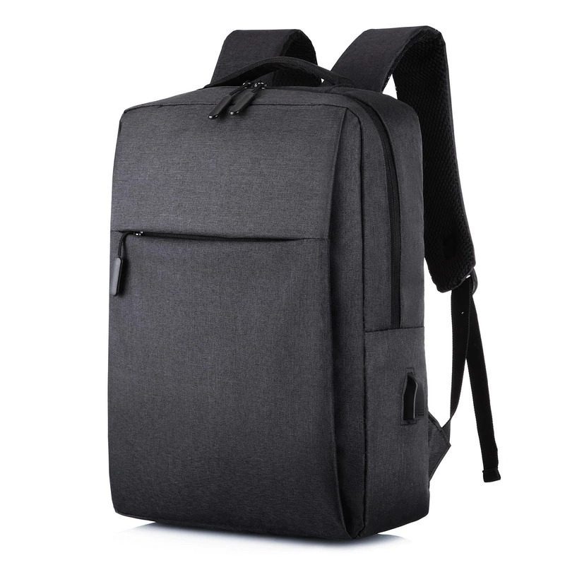 (NEW YEAR SALE!)  School Bag Backpack for Men Women School Bag Bookbag USB Laptop Bag Notebook Bag Travel Bag Anti-Theft Leisure Nylon Cloth Bags gray large