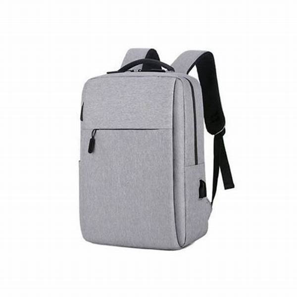 (NEW YEAR SALE!)  School Bag Backpack for Men Women School Bag Bookbag USB Laptop Bag Notebook Bag Travel Bag Anti-Theft Leisure Nylon Cloth Bags gray large