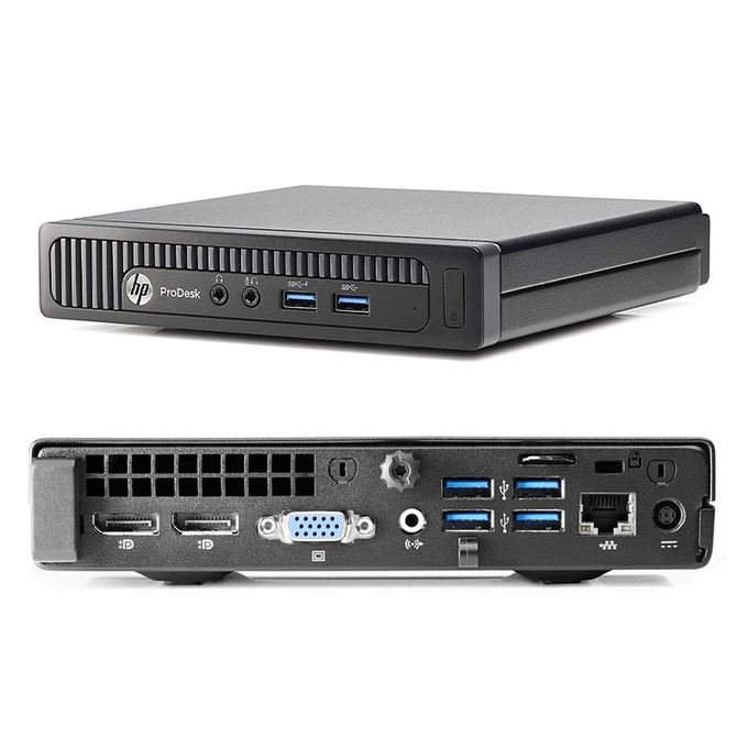 Refurbished Ultra Slim HP EliteDesk 800 G1 Intel Core i5 4th Gen 3.2Ghz 8GB RAM 500GB HDD Windows 10 Pro Desktop