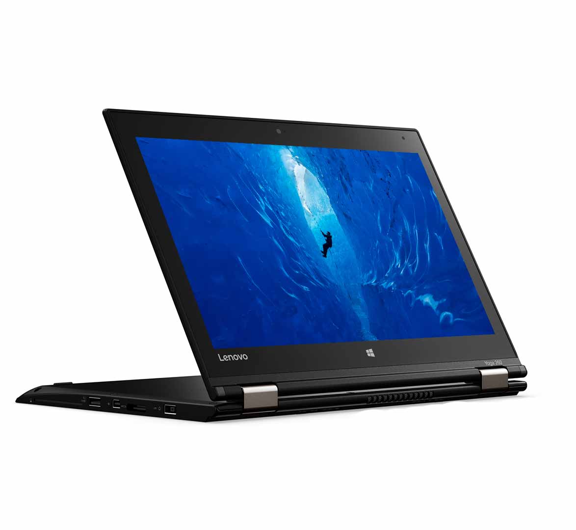 Refurbished Lenovo ThinkPad Yoga 260 Laptop| Intel Core i5 Processor,6th Generation,8GB RAM, 256GB SSD,12.5 Inch Display,X360 Touchscreen  Windows 11 Pro Microsoft Office 2019. 6 Months Warranty
