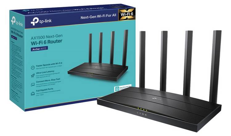 TPLink TP-LINK ARCHER AX12 AX1500 Wi-Fi 6 Router