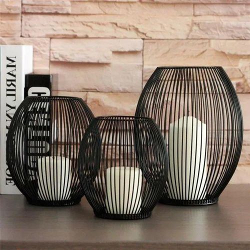 Decorative Metal Lantern Candle Holder
