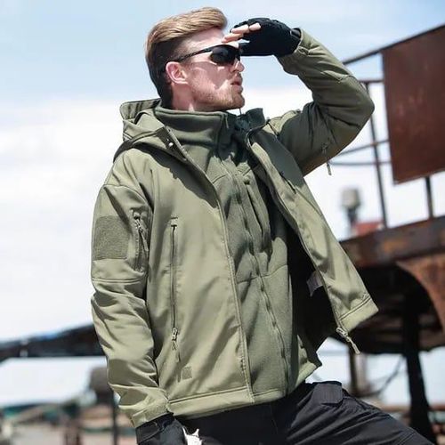 Tactical jacket green