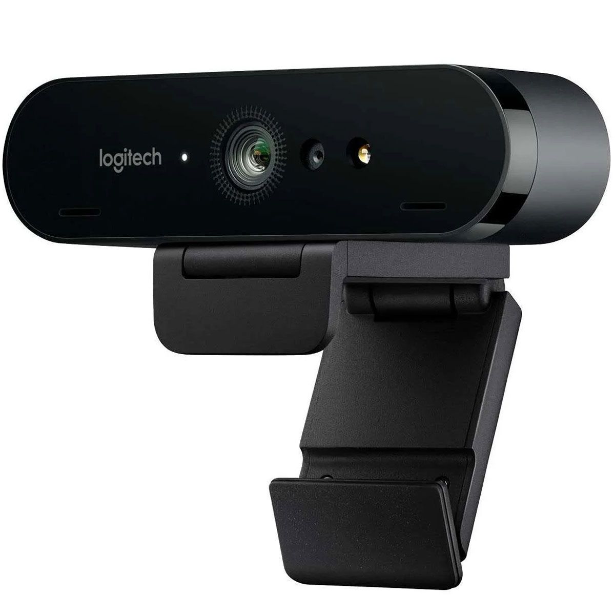 Logitech Brio 4K Webcam, Ultra 4K HD Video Calling, Noise-Canceling mic, HD Auto Light Correction,